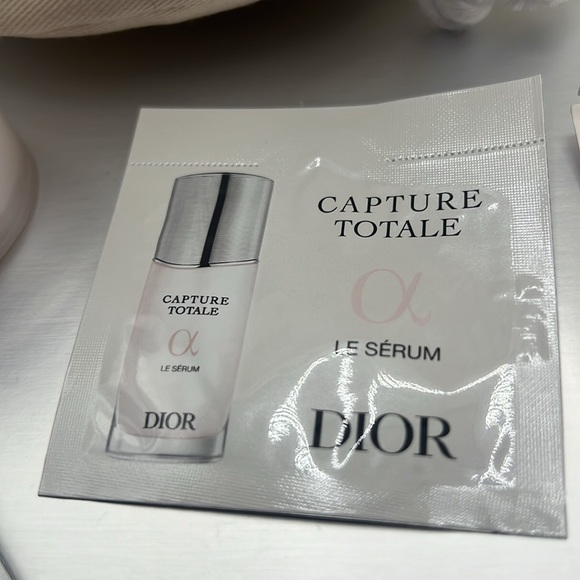 Dior authentic drawstring Bucket Bag bundle 7 items NWOT Pouch CD in front - Picture 5 of 14